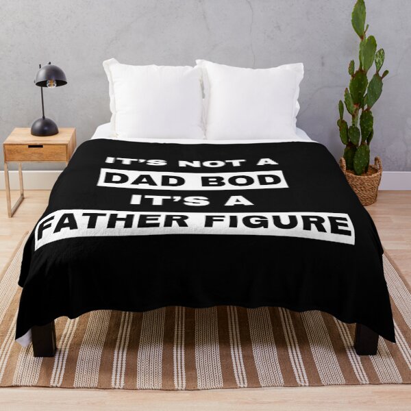 Item preview, It's not a dad bod it's a father figure funny quote designed and sold by ArtIsSixthSense.