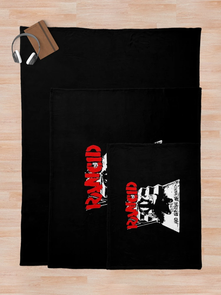 Thumbnail 5 of 6, Throw Blanket, Rancid Rancid Rancid Rancid Rancid Rancid Rancid designed and sold by CelineHarris.