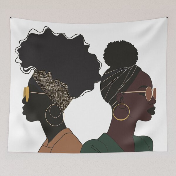 Item preview, Cute Black Girls designed and sold by HaxunLovesArt3295730.