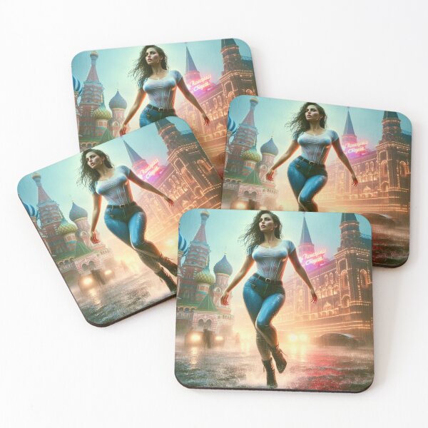 Item preview, "Moscow Cyberpunk Rainstorm" designed and sold by Ghost Archer Illusions.