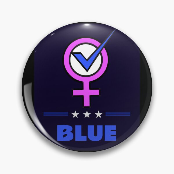 Item preview, REAL WOMEN VOTE BLUE  designed and sold by Shoppers-Secret.