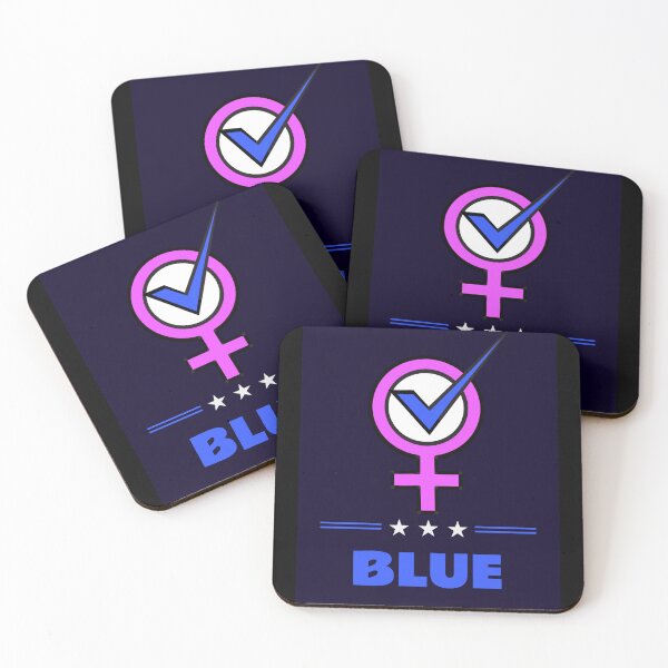 Item preview, REAL WOMEN VOTE BLUE  designed and sold by Shoppers-Secret.