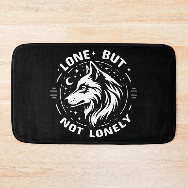 Item preview, LONE BUT NOT LONELY: Embracing the Sigma Male Mindset designed and sold by SplashTastic.