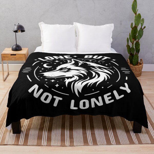 Item preview, LONE BUT NOT LONELY: Embracing the Sigma Male Mindset designed and sold by SplashTastic.