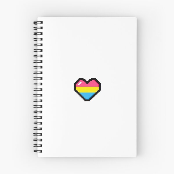 Item preview, Pansexual Pixel Heart designed and sold by WearYourPride.