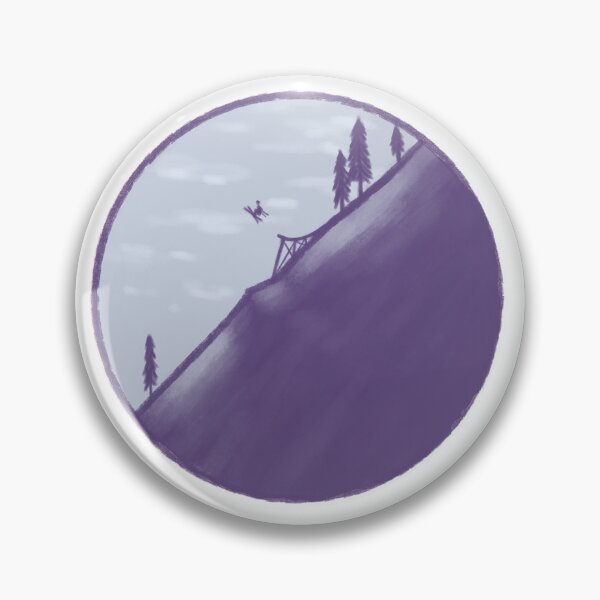Item preview, Ski Jumper Landscape designed and sold by aMIAzing.