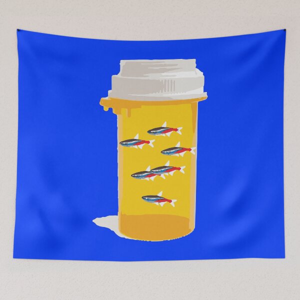 Item preview, Medicine Fish designed and sold by Corner-Distro.