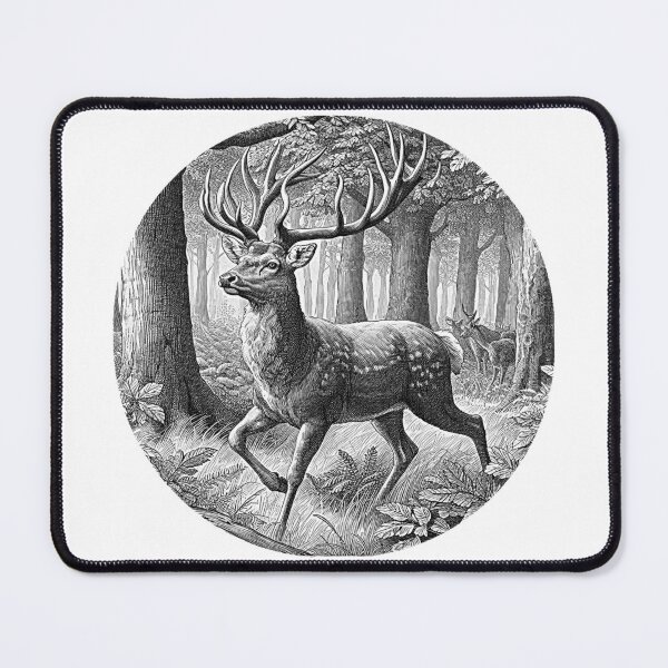 Item preview, Deer in the woods designed and sold by SommeryLaser.