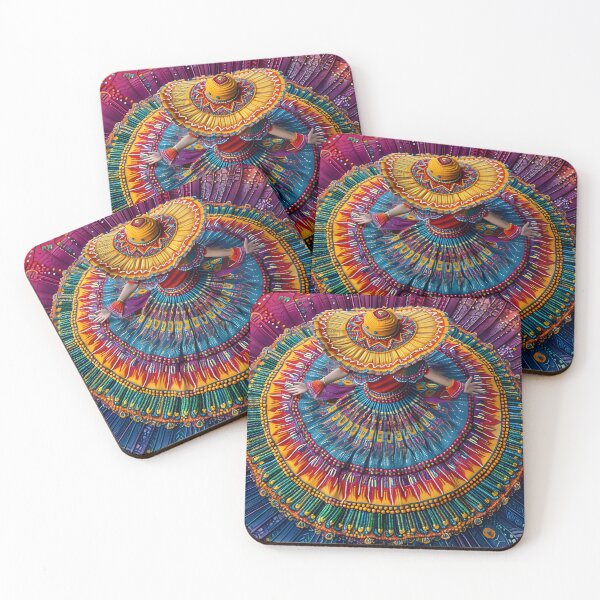 Item preview, Colorful Traditional Mexican Dress Donned by a Woman designed and sold by Artessie.