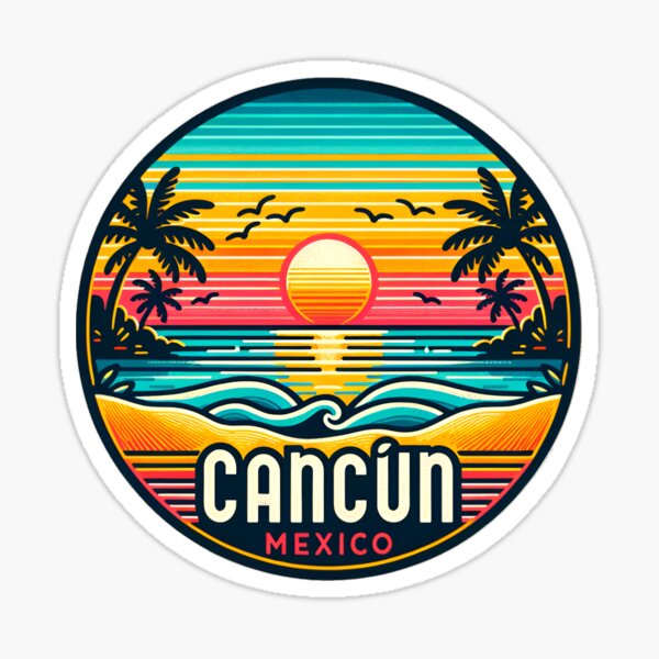 Cancun Mexico Sticker