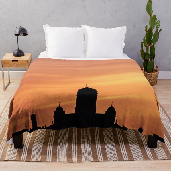 Item preview, Summer sunset behind Helsinki Cathedral designed and sold by Tom Heinola.