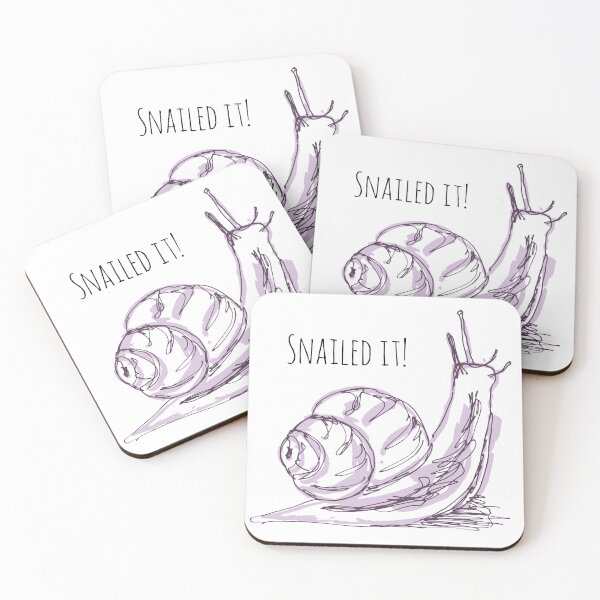 Item preview, Snail - snailed it! designed and sold by MegaKicia.