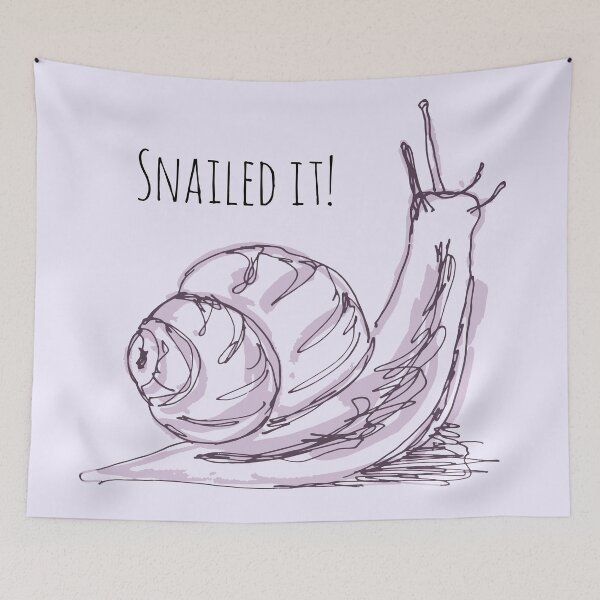 Item preview, Snail - snailed it! designed and sold by MegaKicia.