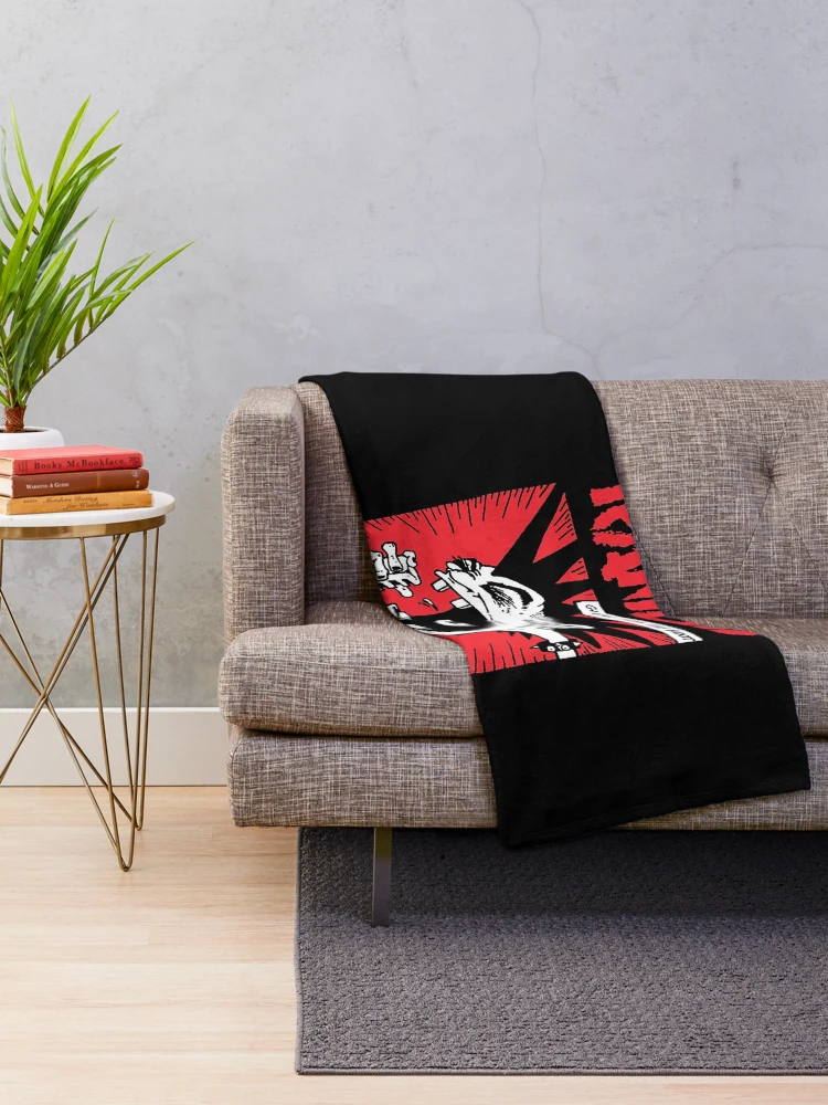 Thumbnail 2 of 6, Throw Blanket, Rancid Rancid Rancid Rancid Rancid Rancid Rancid designed and sold by CelineHarris.