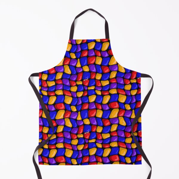 Item preview, colorful pebbles pattern designed and sold by Themys24.