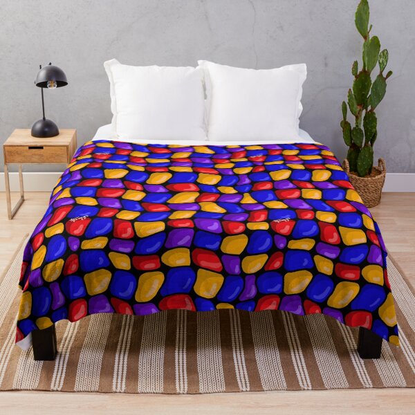 Item preview, colorful pebbles pattern designed and sold by Themys24.