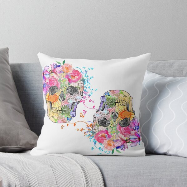 Item preview, Couple floral Skull  designed and sold by Nora Gad.