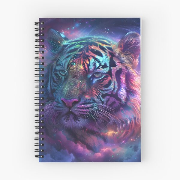 Item preview, Cosmic Tiger Fractal Fusion designed and sold by AI-Only Creations.