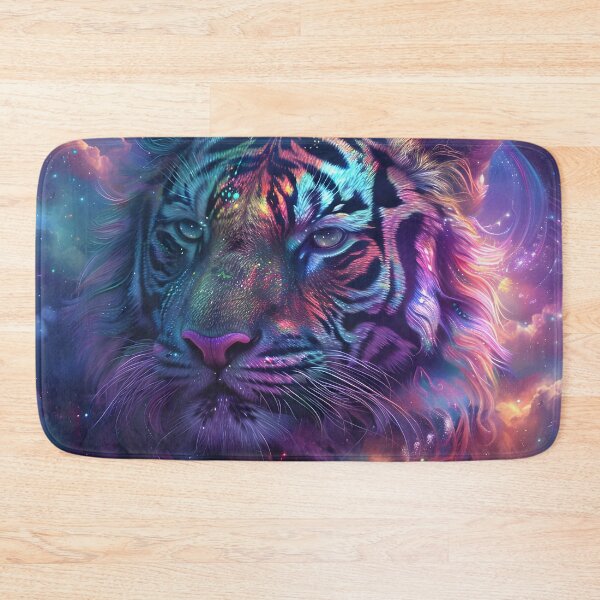 Item preview, Cosmic Tiger Fractal Fusion designed and sold by AI-Only Creations.