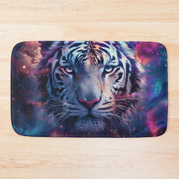 Item preview, Galactic Majesty: Fractal Tiger designed and sold by AI-Only Creations.