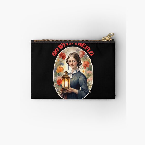 Item preview, Nurse practitioner- Florence Nightingale go with the flo design - Retro Art designed and sold by The-LanternGirl.