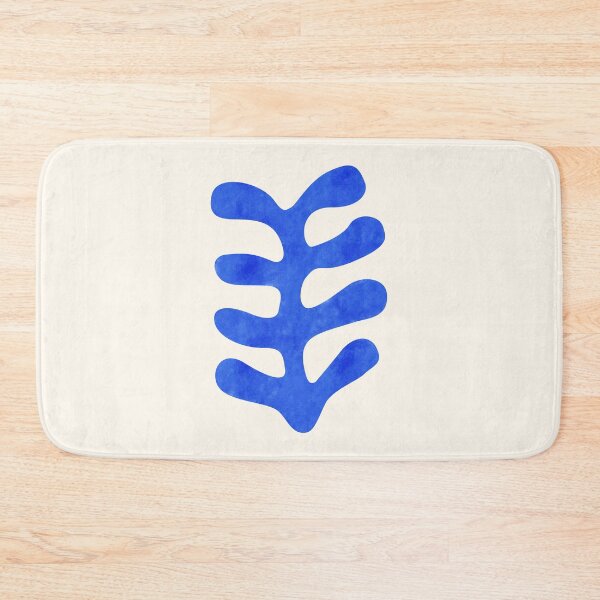 Item preview, After Henri Matisse Cut-Outs Watercolor Blue designed and sold by ahumbleconcept.