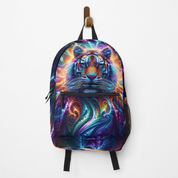 Item preview, Astral Tiger Fractal Art designed and sold by AI-Only Creations.
