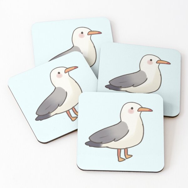 Item preview, Cute seagull art designed and sold by Artofmayara.