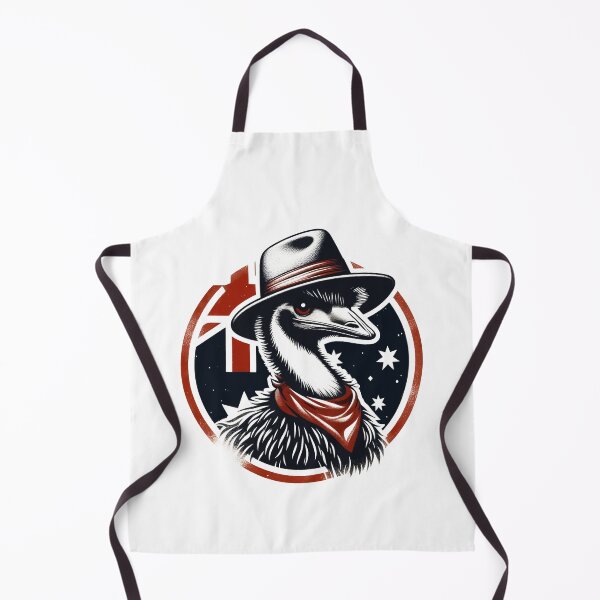 Item preview, Emu with Akubra Australia cute Animals designed and sold by Dolphin Graphic.