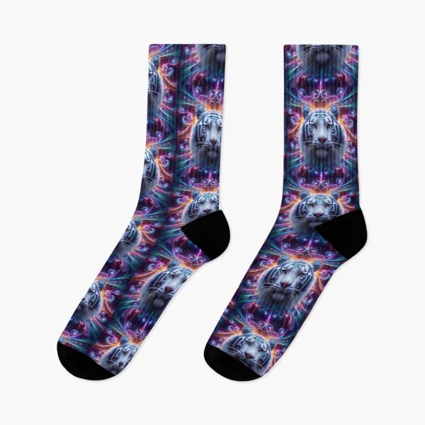 Item preview, Stellar Fractal Tiger designed and sold by AI-Only Creations.
