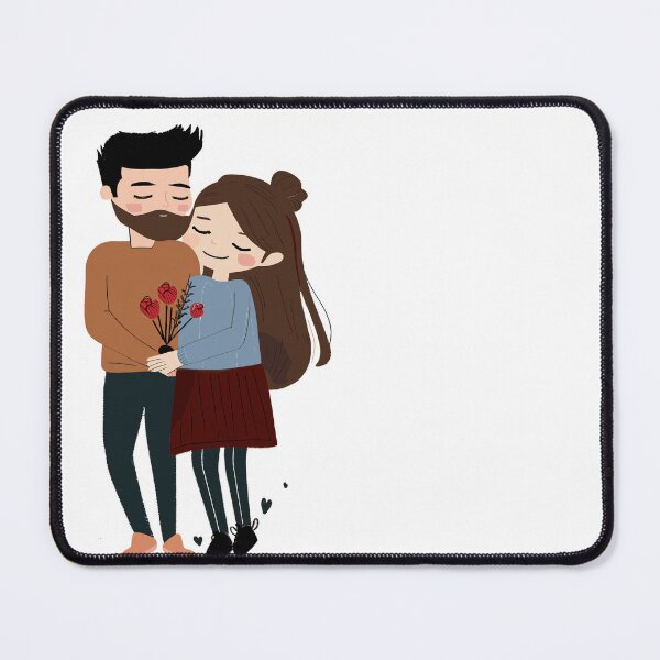Item preview, Cute Couple designed and sold by HaxunLovesArt3295730.