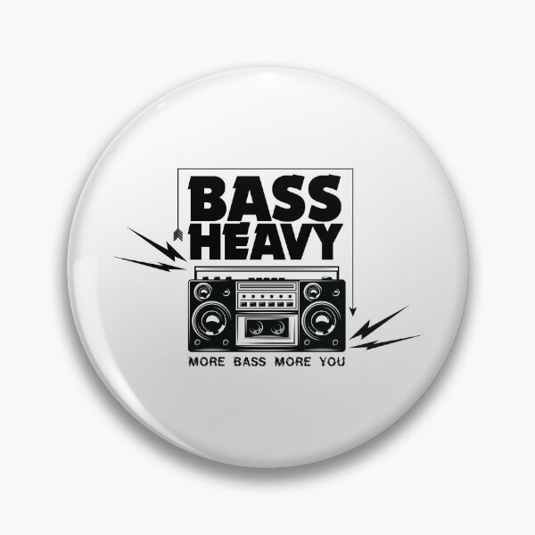 Item preview, More Bass, More You Retro Boombox Design designed and sold by deepbalance.