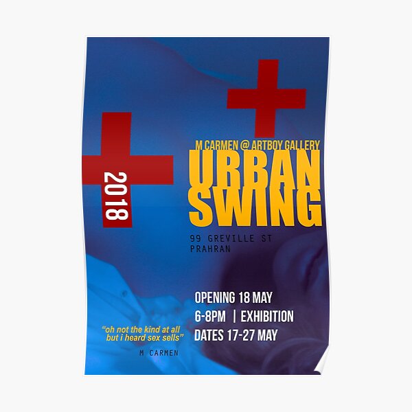 Urban Swing Exhibition Poster (satirical alternative) Poster