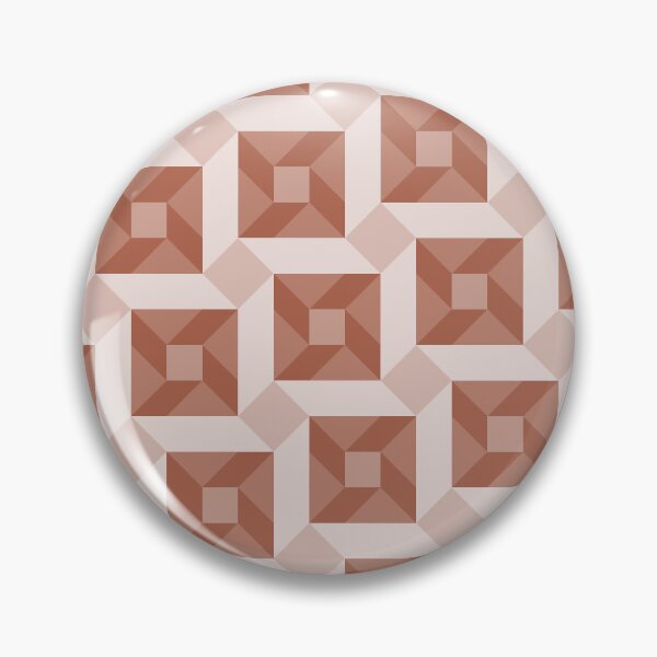 Item preview, Geometric Pattern: Sanchez: Umber designed and sold by Red Wolf.