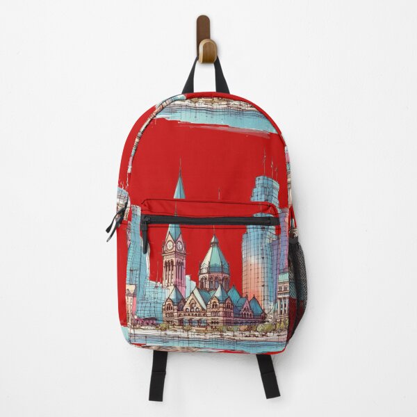 Item preview, 3D London Ontario Skyline Sketch Art, designed and sold by PaintMeWorld.
