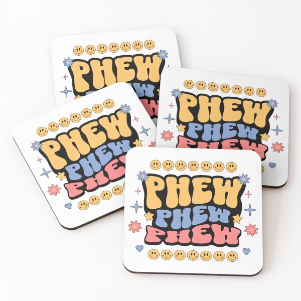 Item preview, Chuu strawberry rush phew phew phew Morcaworks typography kpop designed and sold by Morcawork.