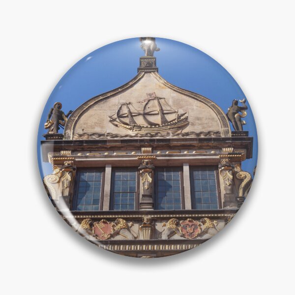 Item preview, Gable of Haus Schütting on Bremen Market Square, Bremen, Germany, Europe designed and sold by Torsten  Krüger.