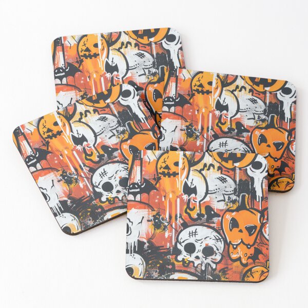 Item preview, Halloween Graffiti designed and sold by PrintsByFrank.