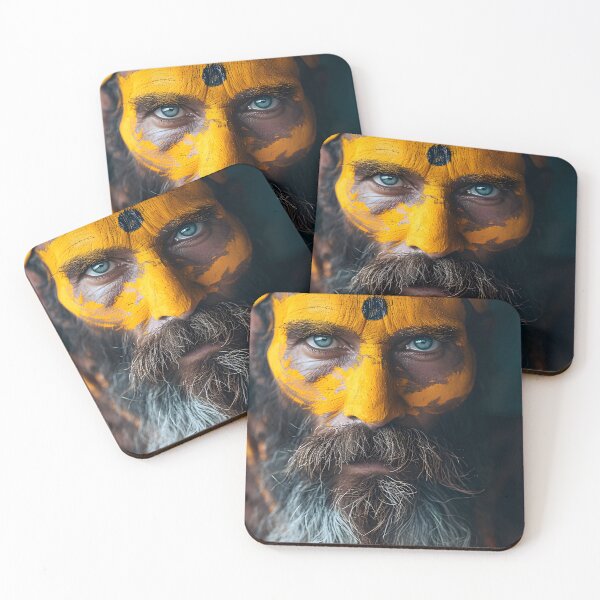 Item preview, A man with a yellow turban and gray beard, designed and sold by Artessie.