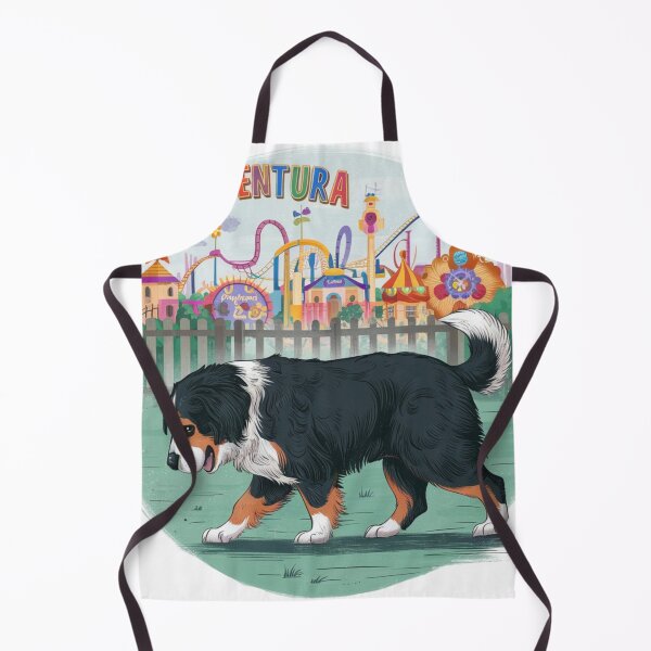 Item preview, Sad dog next to the amusement park 3 designed and sold by MyNiceDesigns.