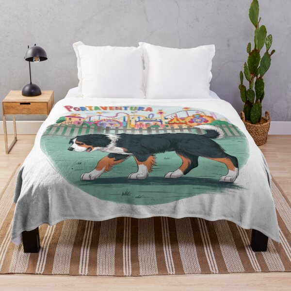 Item preview, Sad dog next to the amusement park 3 designed and sold by MyNiceDesigns.