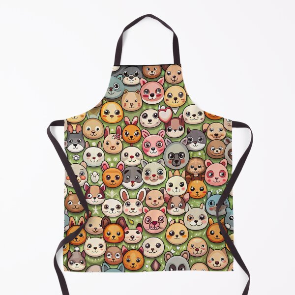 Item preview, Cute Animal Faces Pattern designed and sold by Itsheartshop.