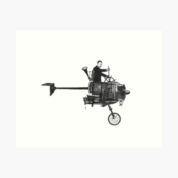 The Time Machine (Steampunk) Art Print