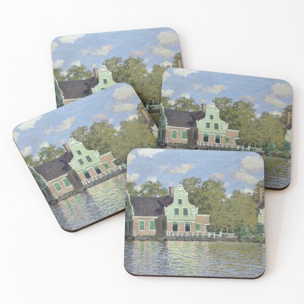 Item preview, Claude Monet, Houses on the banks of the Zaan designed and sold by Mauswohn.