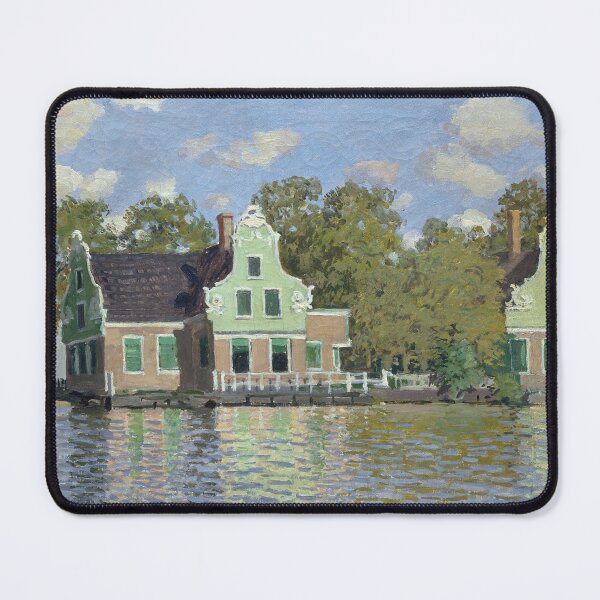 Item preview, Claude Monet, Houses on the banks of the Zaan designed and sold by Mauswohn.