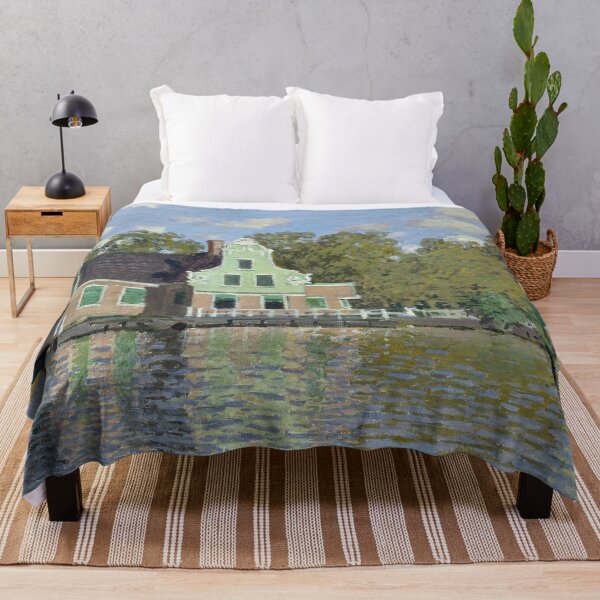 Item preview, Claude Monet, Houses on the banks of the Zaan designed and sold by Mauswohn.