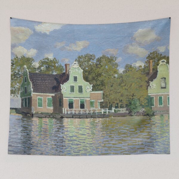 Item preview, Claude Monet, Houses on the banks of the Zaan designed and sold by Mauswohn.