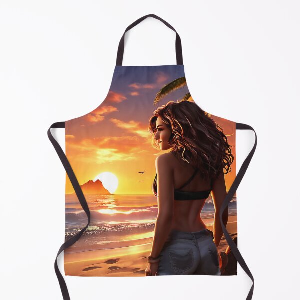 Item preview, Sunset Serenity with Beautiful Girl designed and sold by nipunab.