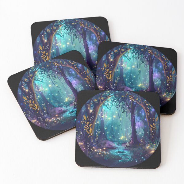 Item preview, Celestial Hologold Forest designed and sold by AI-Only Creations.