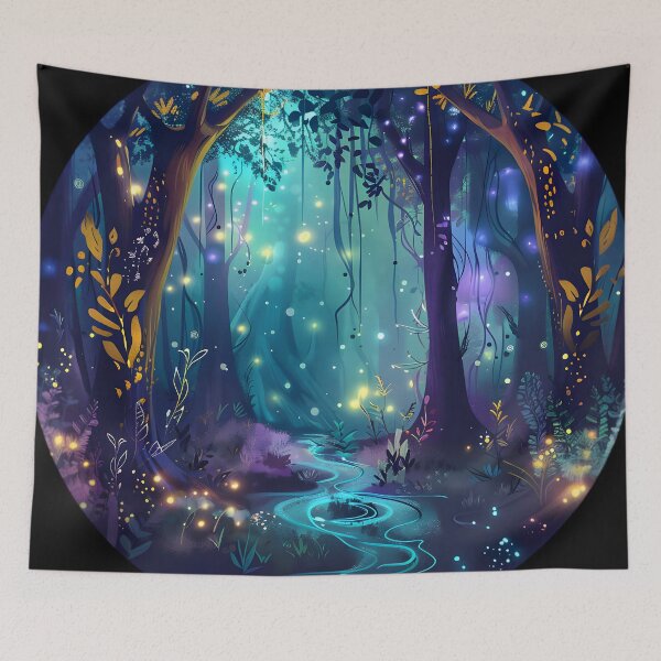 Item preview, Celestial Hologold Forest designed and sold by AI-Only Creations.